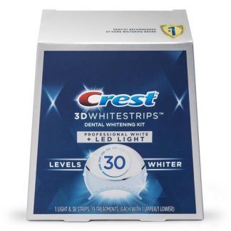 Crest 3D Whitestrips Professional White + LED Light